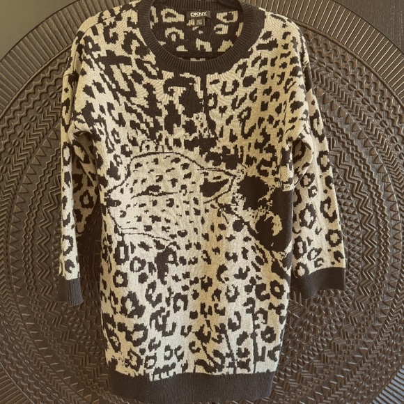 Donna Karan Tiger Mini Dress - Picture 1 of 4